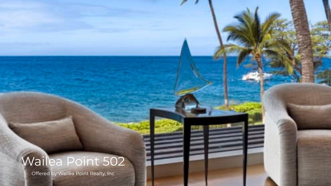 Maui Luxury Real Estate - Wailea Point Waterfront in the heart of Wailea