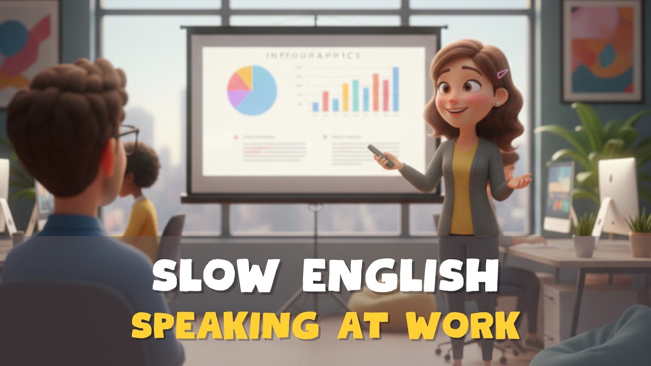How to Speak at Work | Learn English Through Conversation