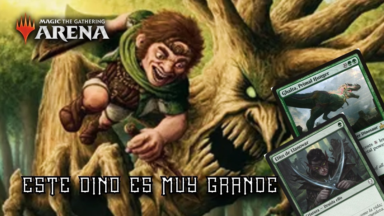 COMPARAR NO ES BUENO, PERO AHORA CONTRA MAS GRANDE MEJOR!! - 🔥🌳DINOS FUERTES🌳🔥 [STANDARD DECK] - MTG