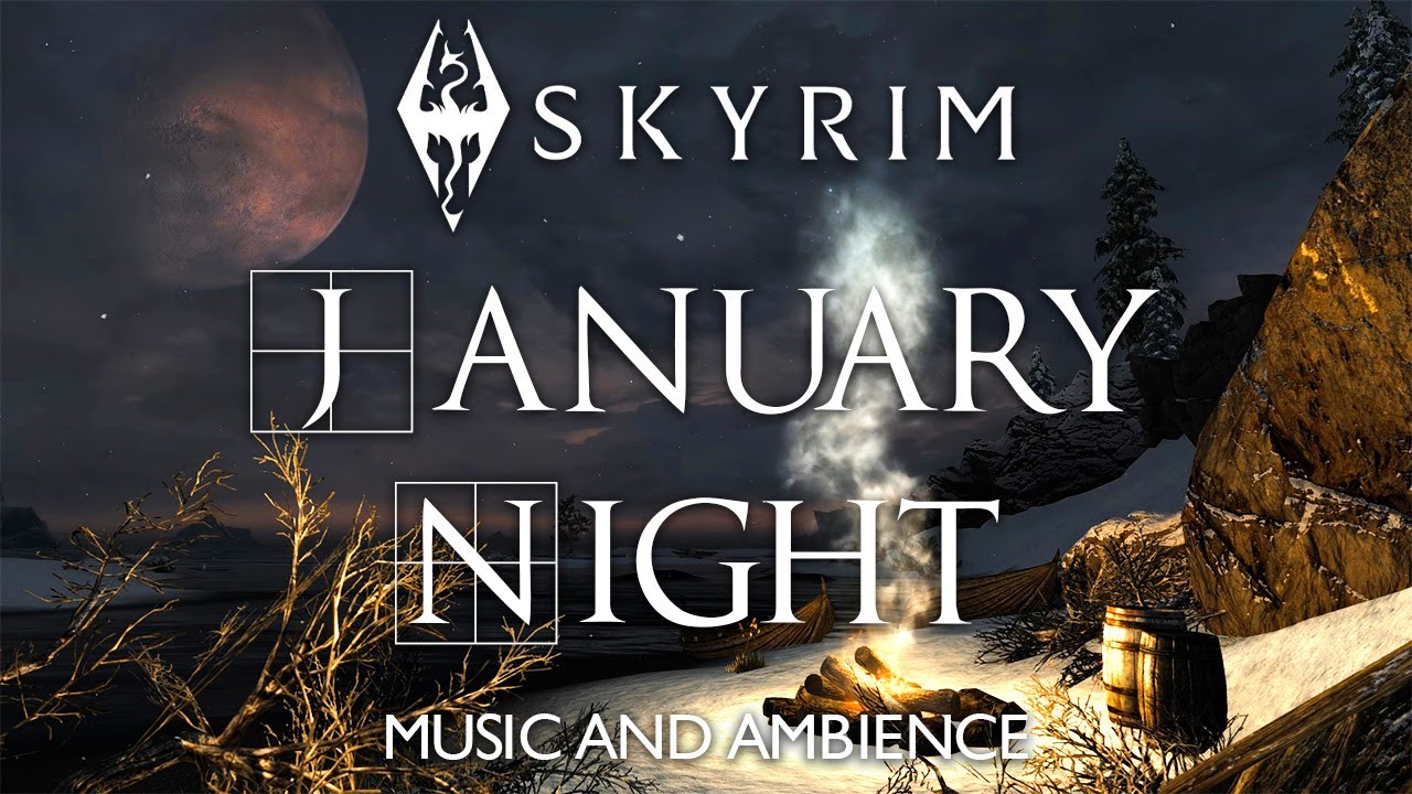 A January Night in Sea of ​​Ghosts | Music and Ambience | Festive & Wintry Ambience