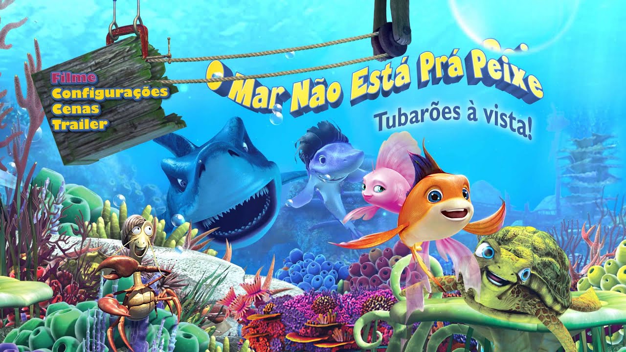 O MAR NÃO ESTÁ PARA PEIXES - TUBARÕES À VISTA (MENU)