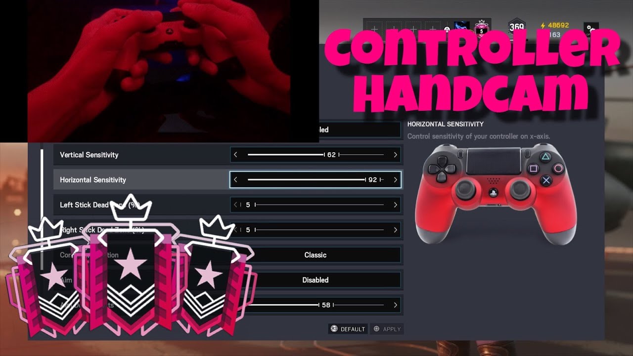 Accused Of Mouse n Keyboard (HANDCAM) : #1 Champion in the world - Rainbow Six Siege