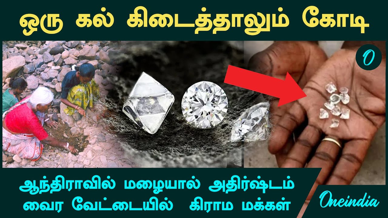 ஆந்திராவில் ஒரு கல் கிடைத்தாலும் கோடி.. வைர வேட்டையில் கிராம மக்கள் | Diamond in Kurnool