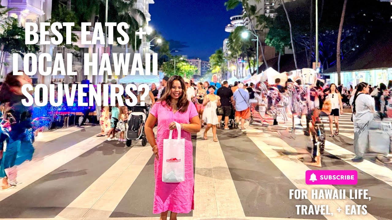 Best Waikīkī Eats + Souvenirs🌺 Summer Festival Taste & Shop — Worth It?