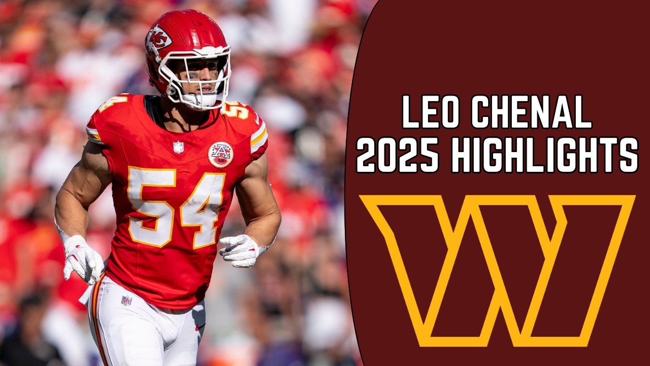 Leo Chenal Highlights 🔥| Welcome to the Commanders