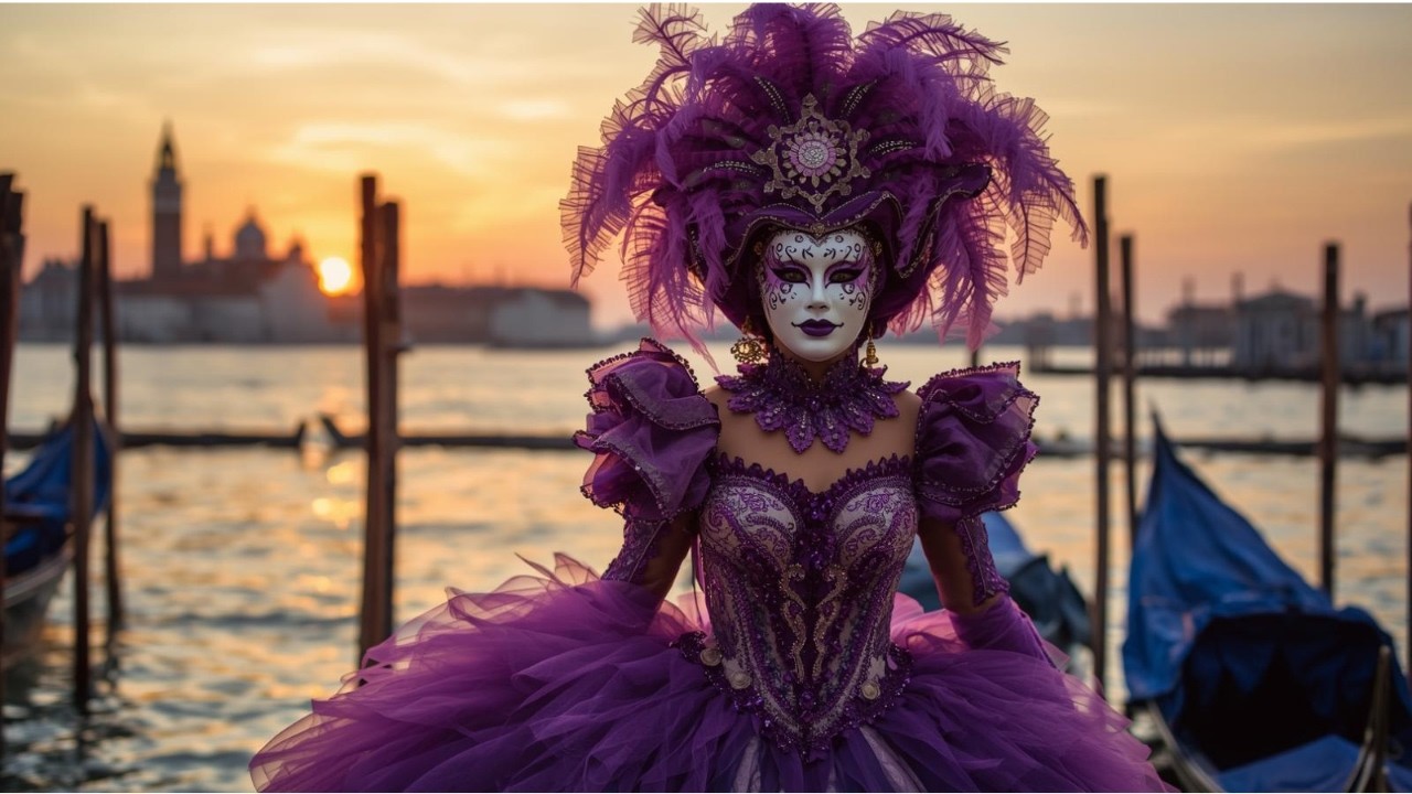 Venice Carnival 2026 🇮🇹 Sunrise Walking Tour near St. Mark’s Square | Real Sound