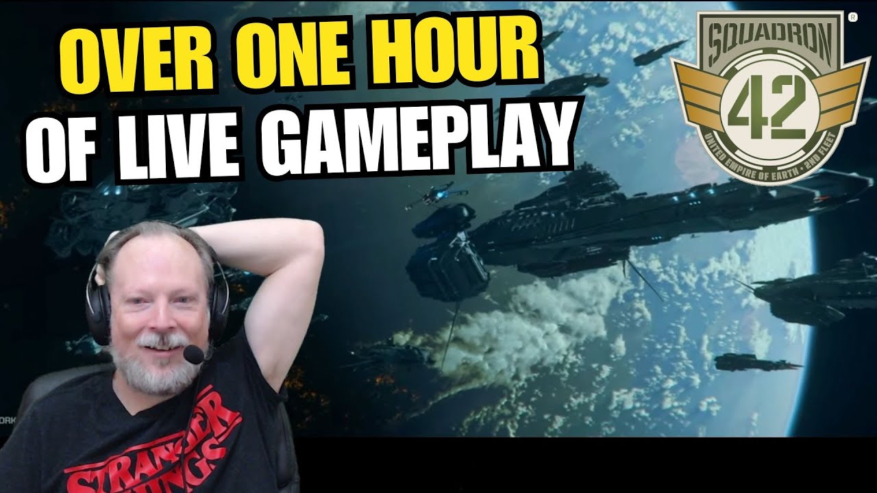 First Hour of Squadron 42 Gameplay from CitizenCon 2954 - Renfail Reacts