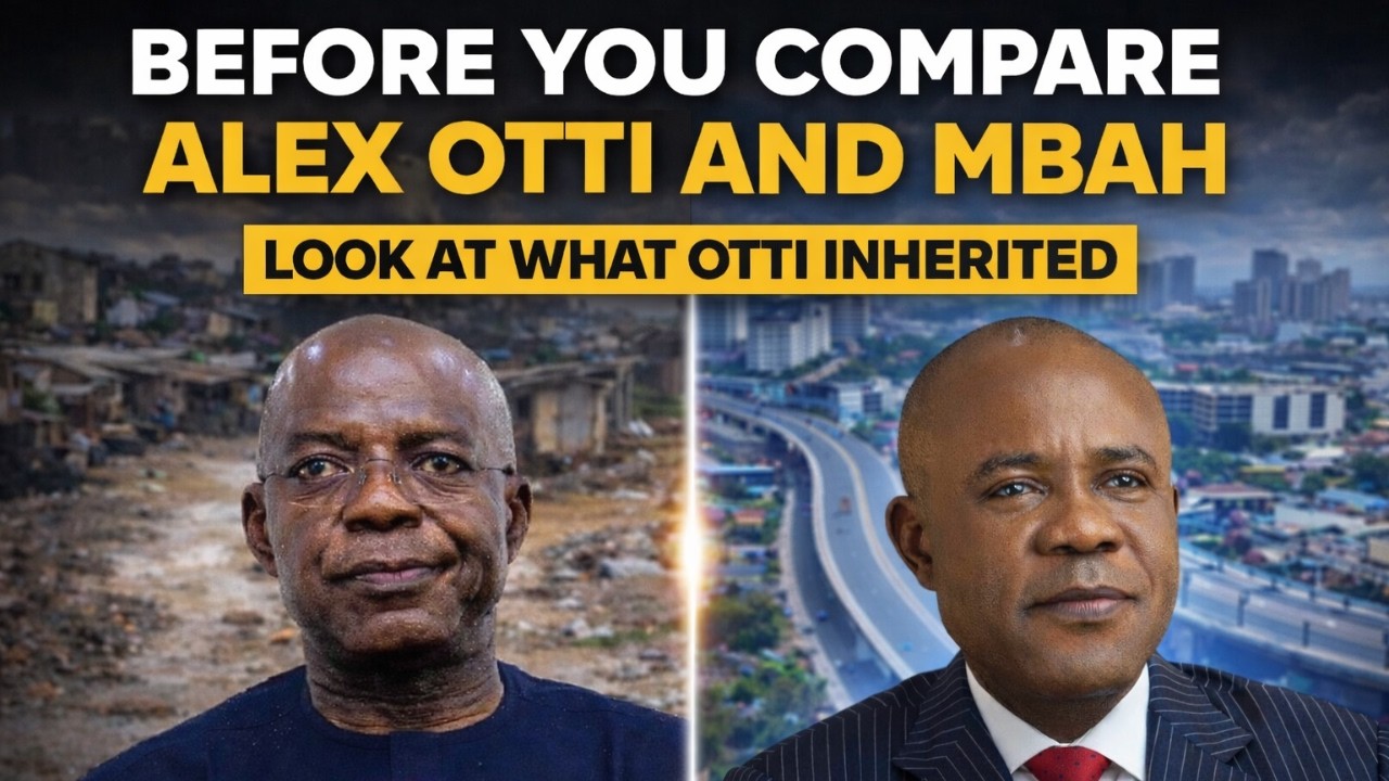 Before You Compare Alex Otti And Mbah, Look At What Otti Inherited