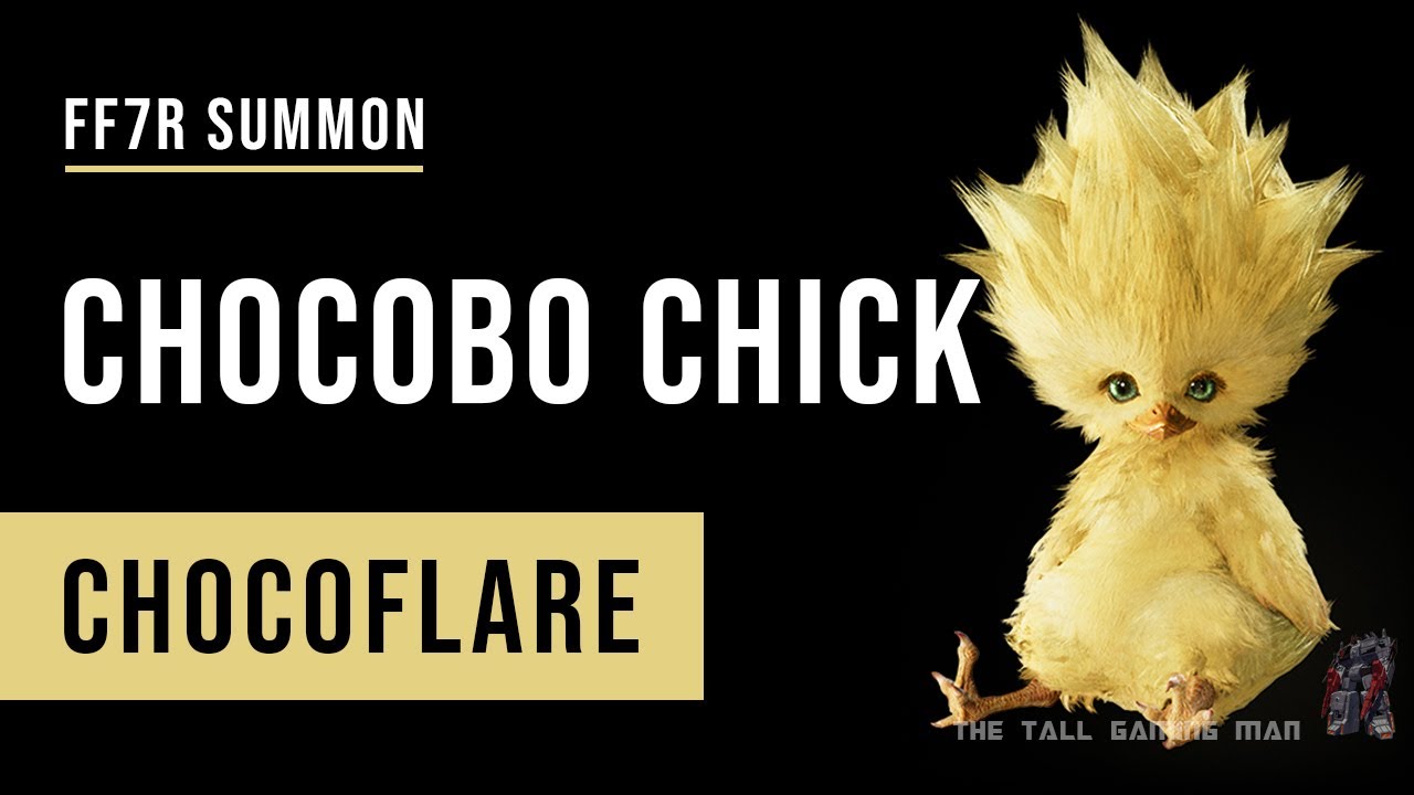 FINAL FANTASY VII REMAKE (FF7R) - Chocobo Chick Summon - Chocoflare