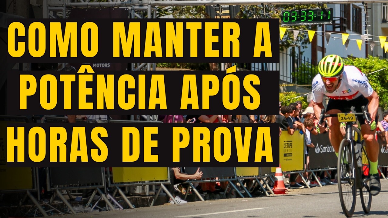 COMO MELHORAR SUA DURABILIDADE NO CICLISMO