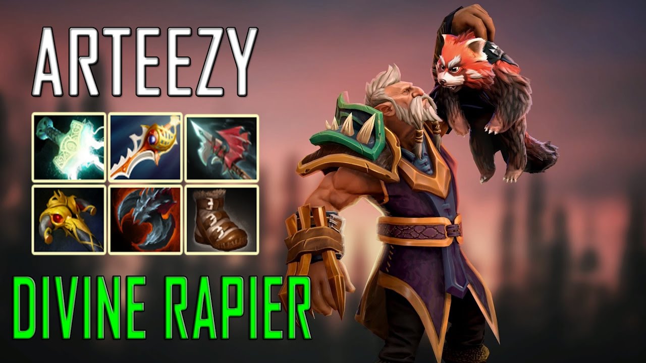 Arteezy[Lone Druid] - Comeback with Divine Rapier - Epic Gameplay 8k MMR Dota2 7.02