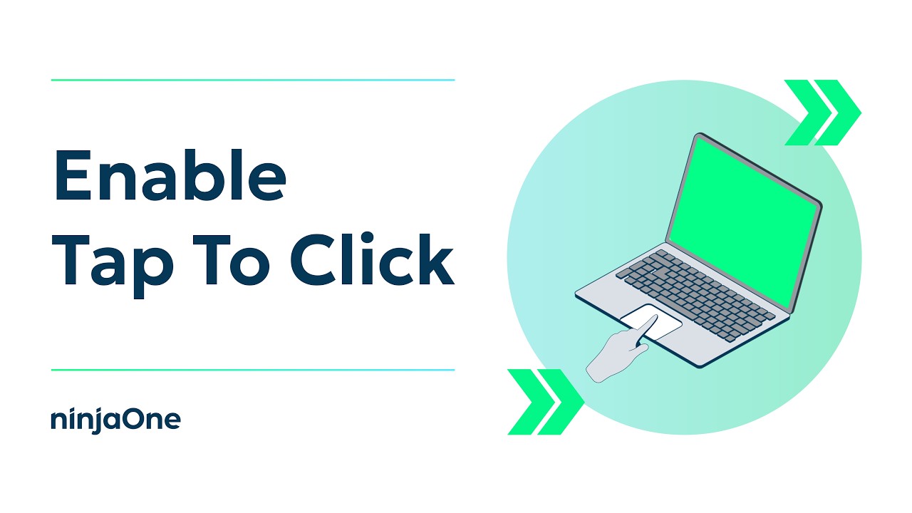 How to Enable or Disable Touchpad Tap to Click in Windows 10 (w/ SCREEN RECORDING)