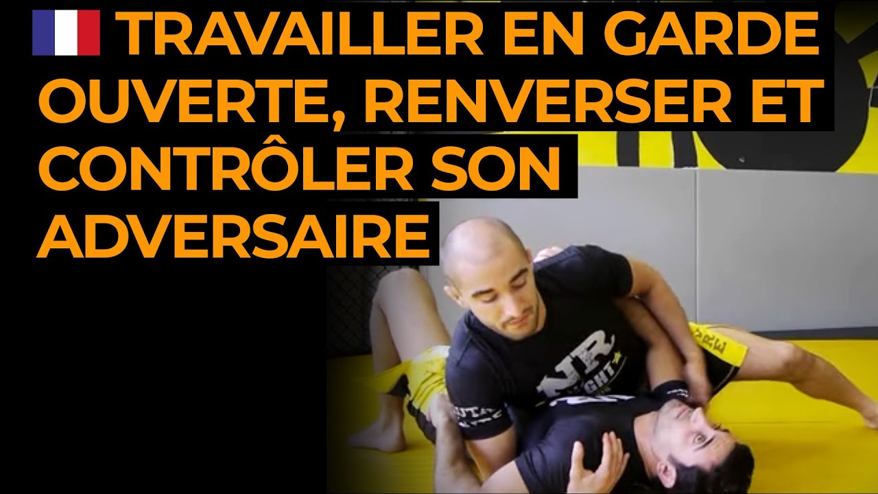 Travailler en garde ouverte, renverser et contrôler son adversaire en Luta Livre par Nicolas Renier