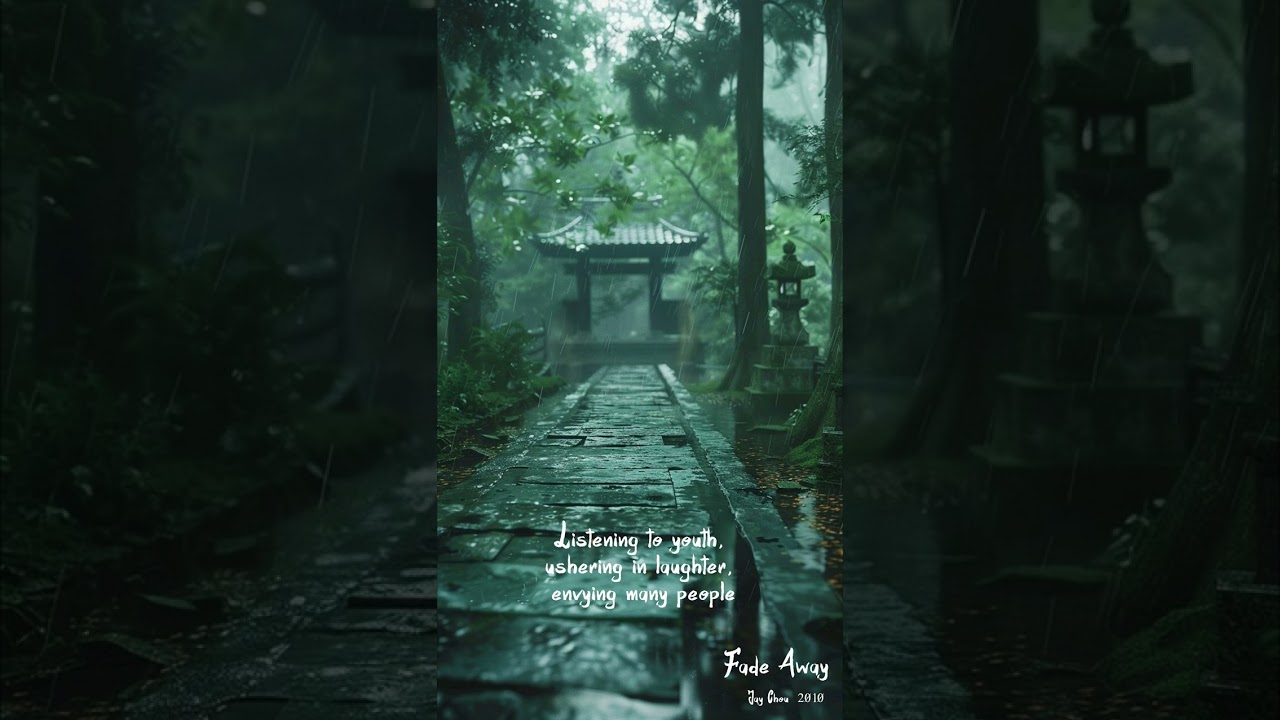 Jay Chou - Fade Away 【English Lyrics Translation】