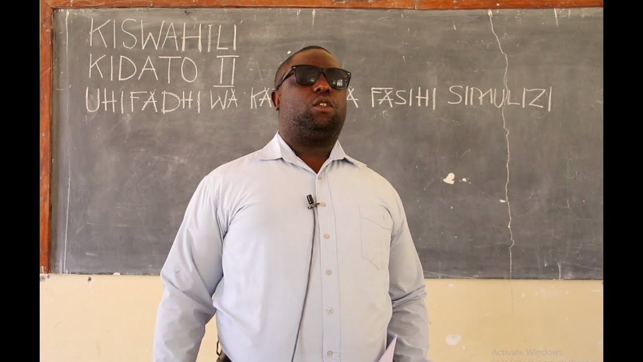 KISWAHILI KIDATO CHA PILI:UHIFADHI WA KAZI YA FASIHI SIMULIZI