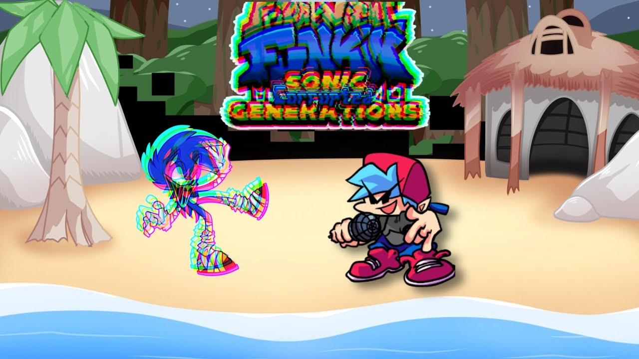Skin maneira/Mod de pibby legal(Fnf sonic corrupted generations)