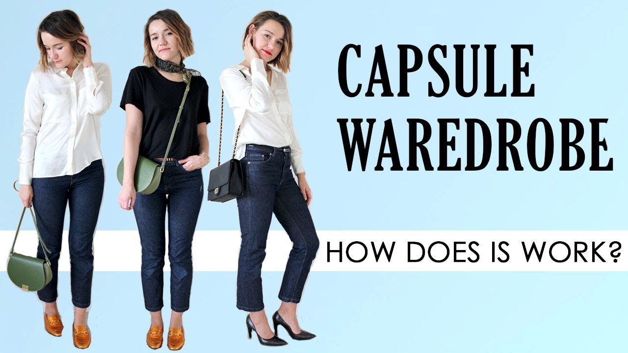 Capsule wardrobe: 3 pieces - 3 outfits. MORE outfits with LESS clothes | Smart Wardrobe