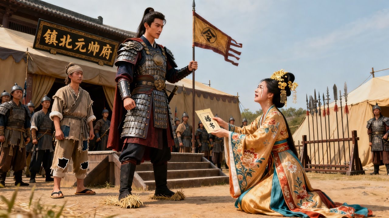 穿成古代窮家丁，靠現代兵法秒變兵馬大元帥，嫌我窮退婚的公主哭暈求復合！ #逆襲 #穿越 #爽劇 #古風