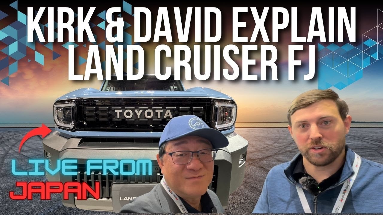 Кирк и Дэвид рассказывают о Land Cruiser FJ вживую из Японии + гости из Motormouth и TFL