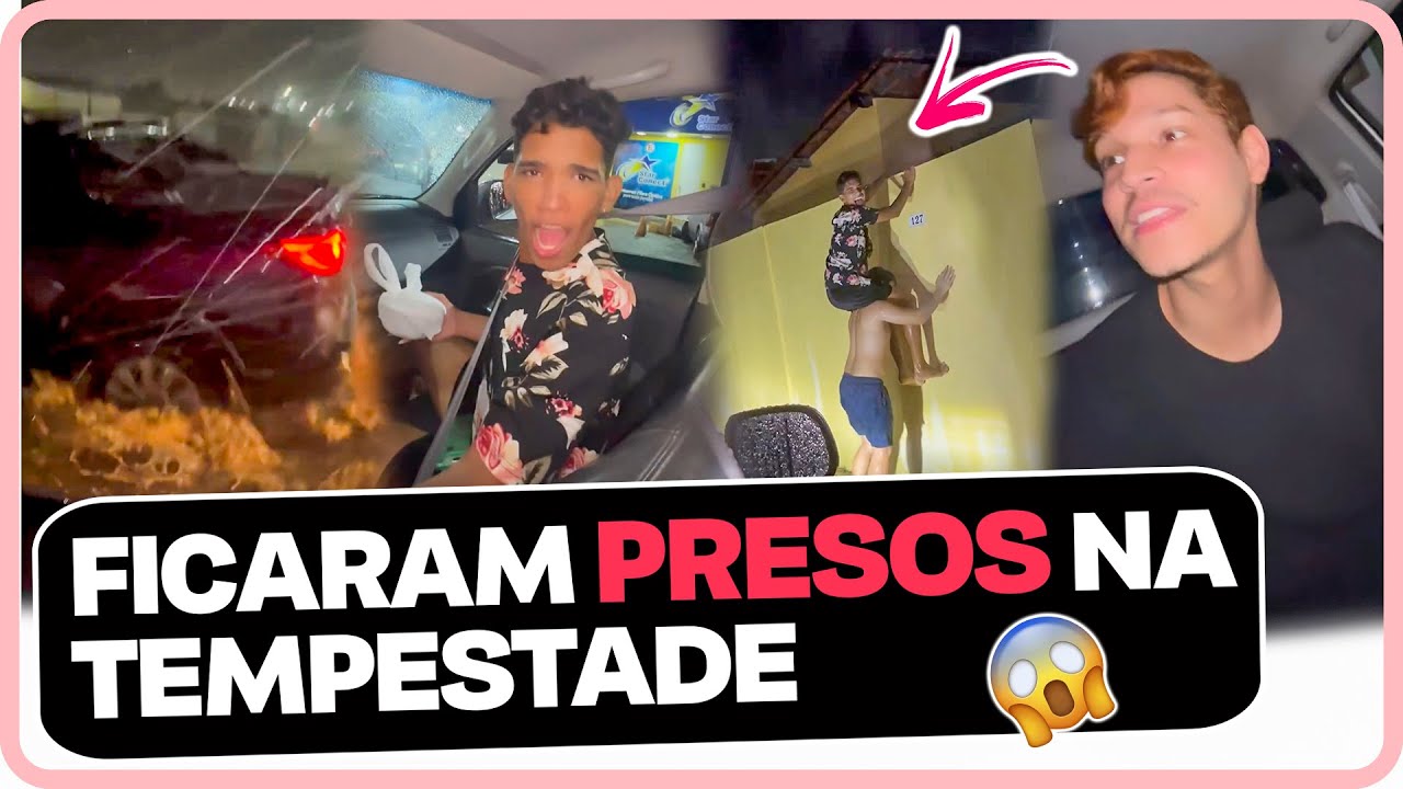CLEYTON TEVE QUE PULAR O MURO DA CASA DE CAIO DEPOIS DE CHUVA FORTE = LUELVES FELIX NEWS🤯😱