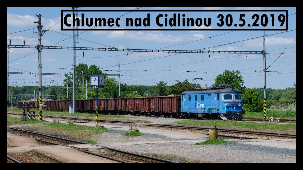 Vlaky Chlumec nad Cidlinou 30.5.2019
