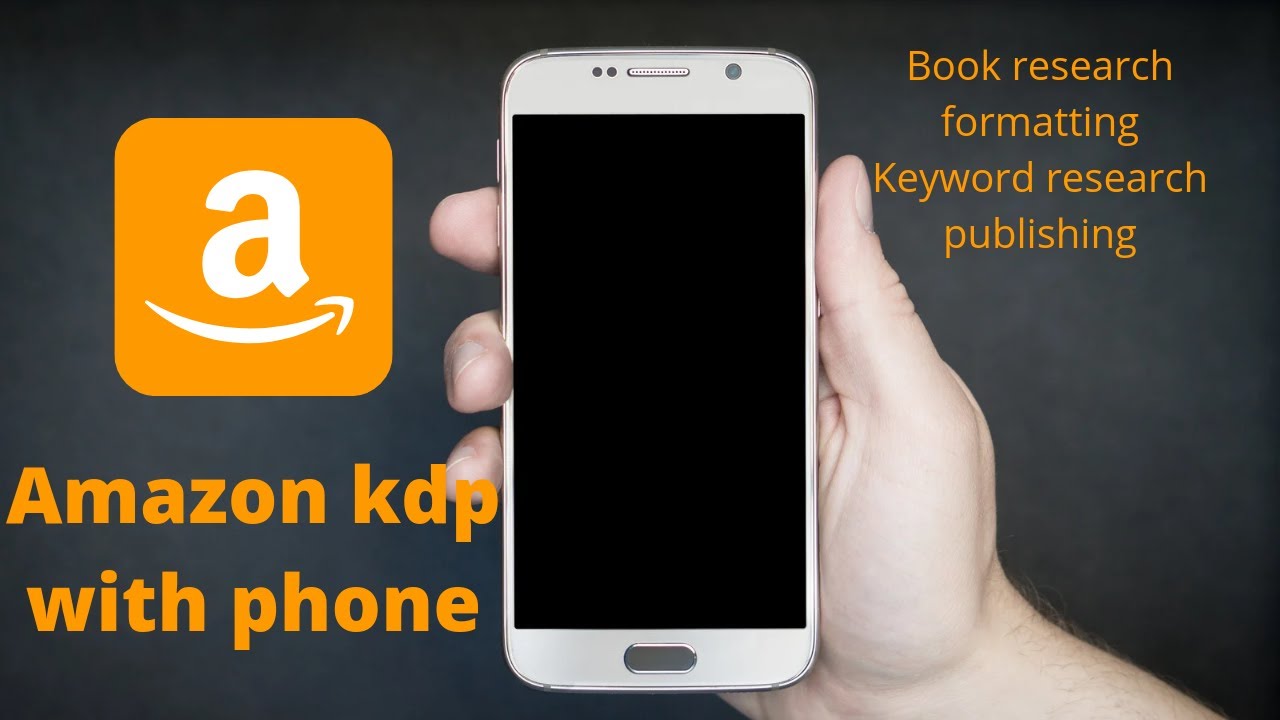 Introduction to writing and publishing on Amazon with phone part 2