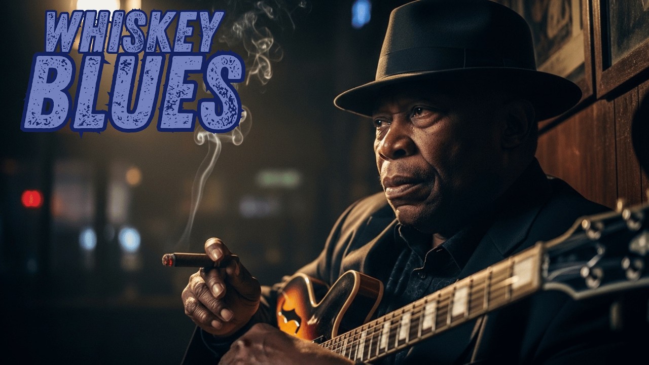 Deep Focus Blues | Relaxing Slow Guitar Background Music