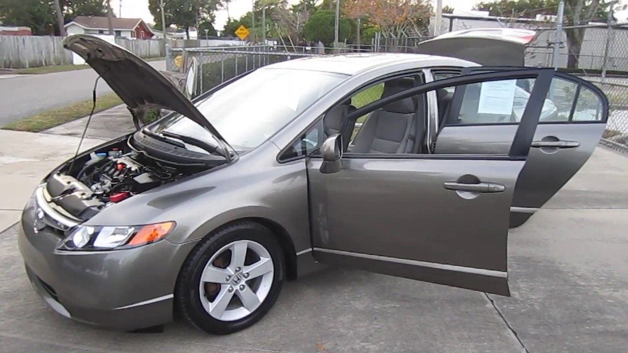SOLD 2006 Honda Civic EX 72K Miles VTEC One Owner Meticulous Motors Inc Florida For Sale