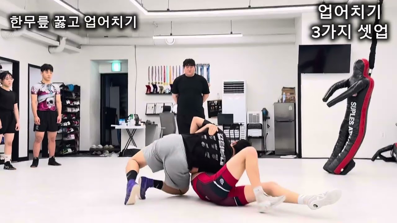 레슬링 업어치기 기본기 3가지 셋업