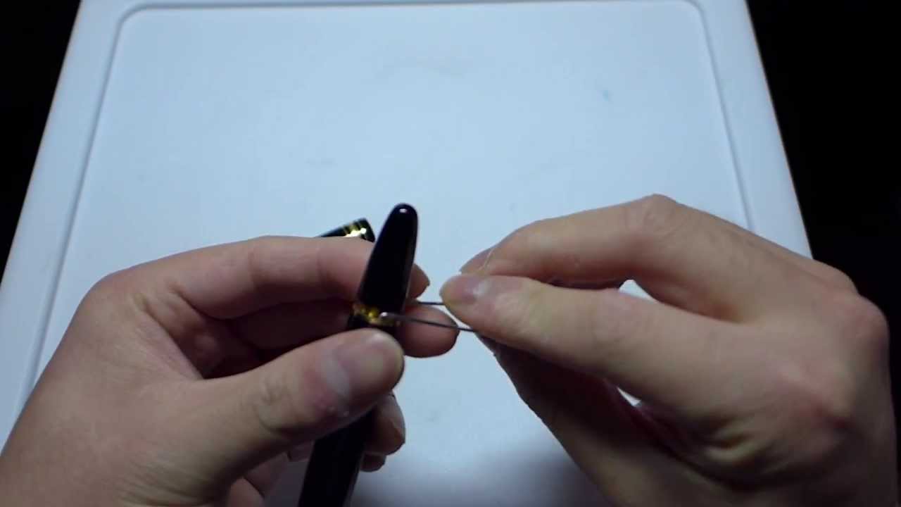 Disassembling a Montblanc 146 Piston