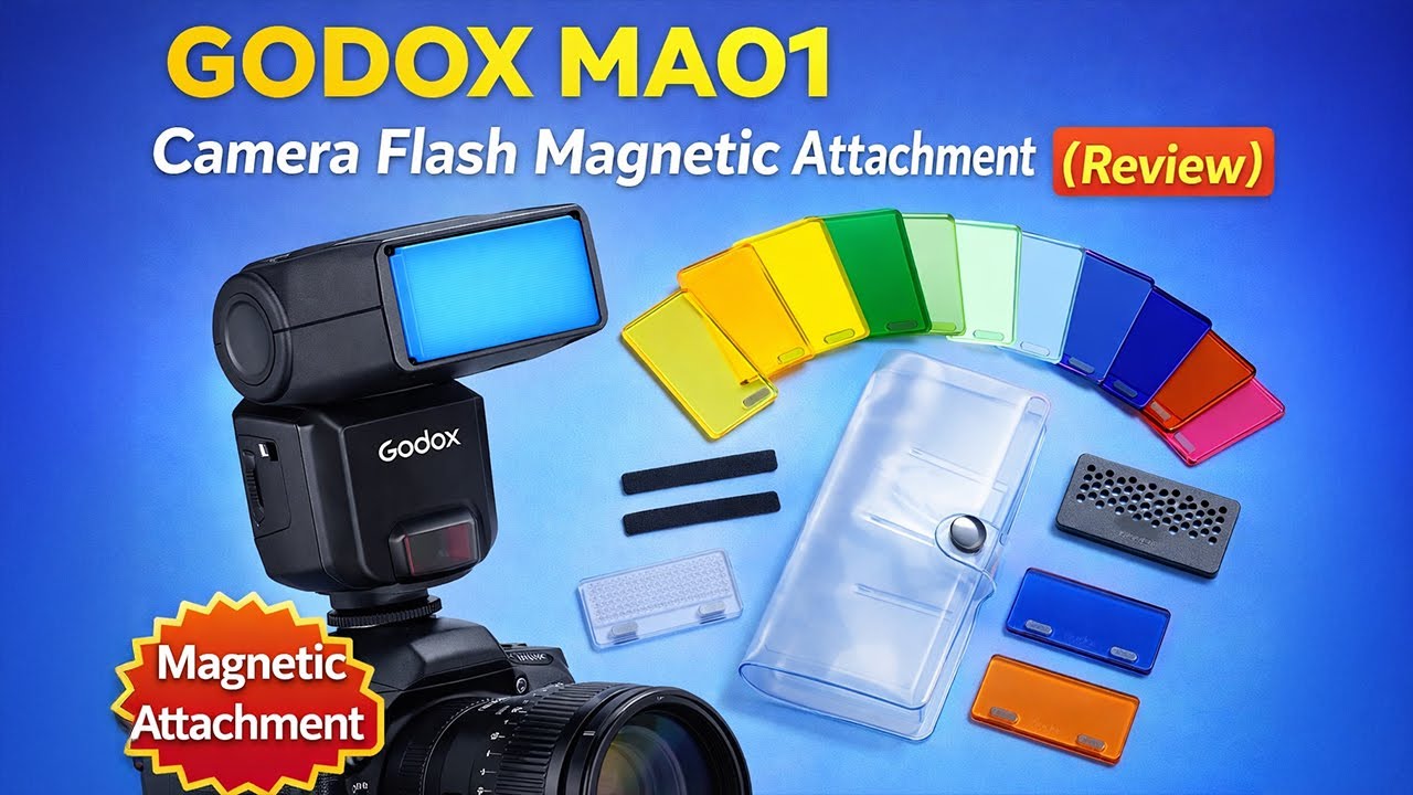 Магнитное крепление для фотовспышки GODOX MA01 (обзор)