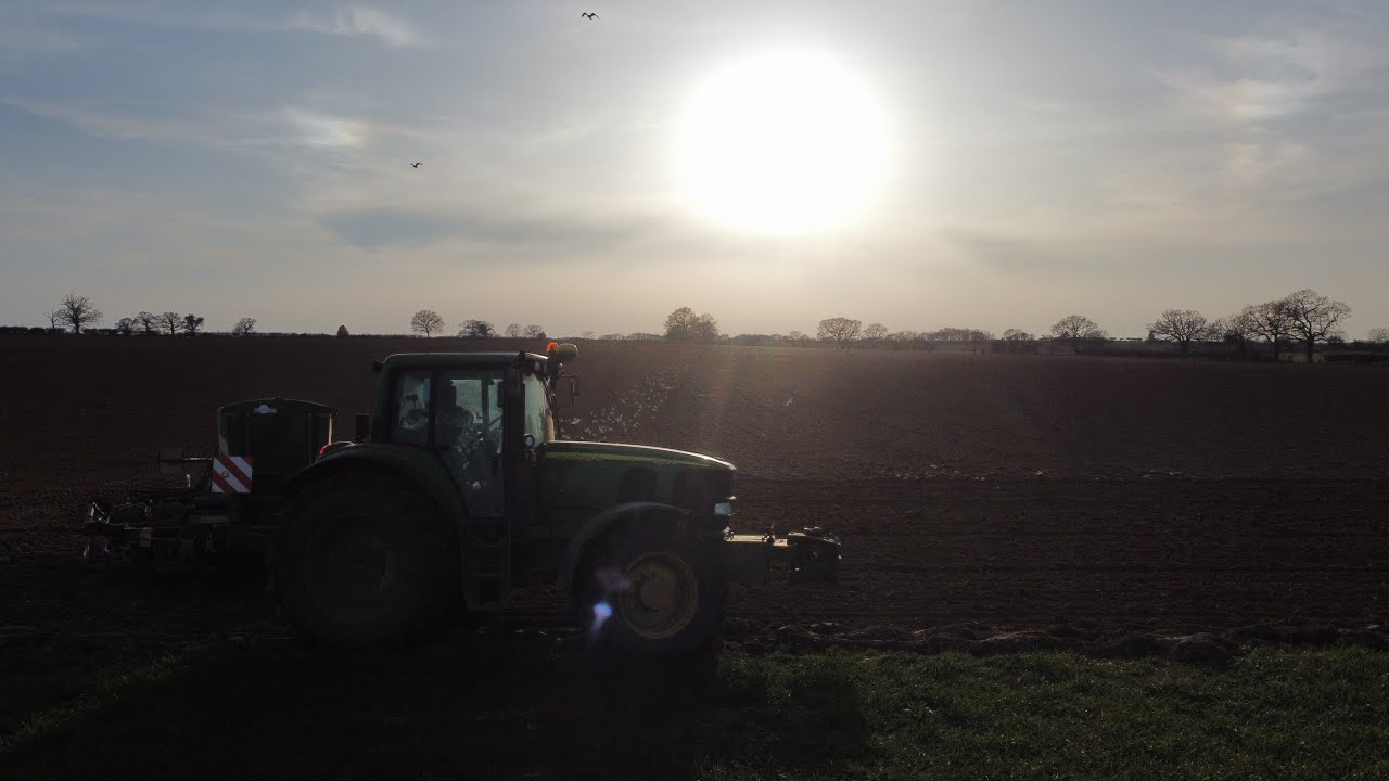 Drilling the Spring Barley!