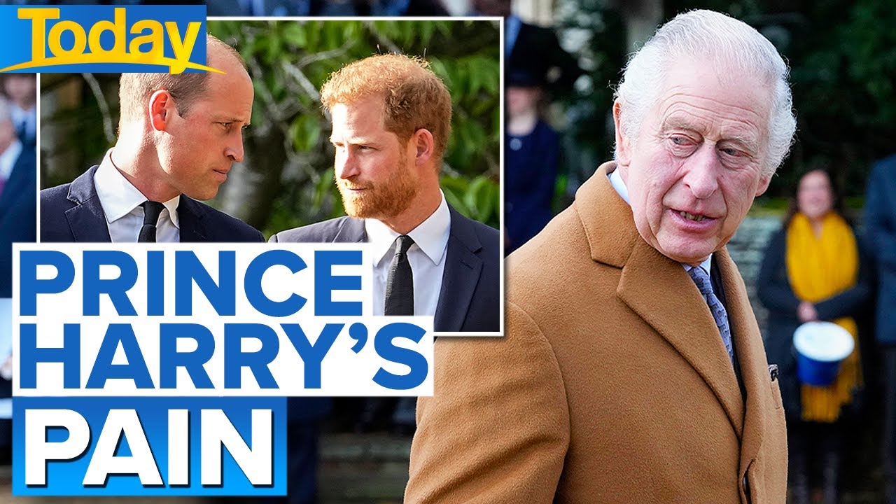 Prince Harry says he wants his father and brother back | Today Show Australia