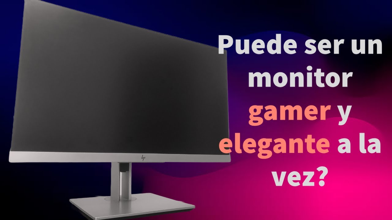 Puede este monitor ser gamer??? // Deberias comprarlo?? HP Elitedisplay E233