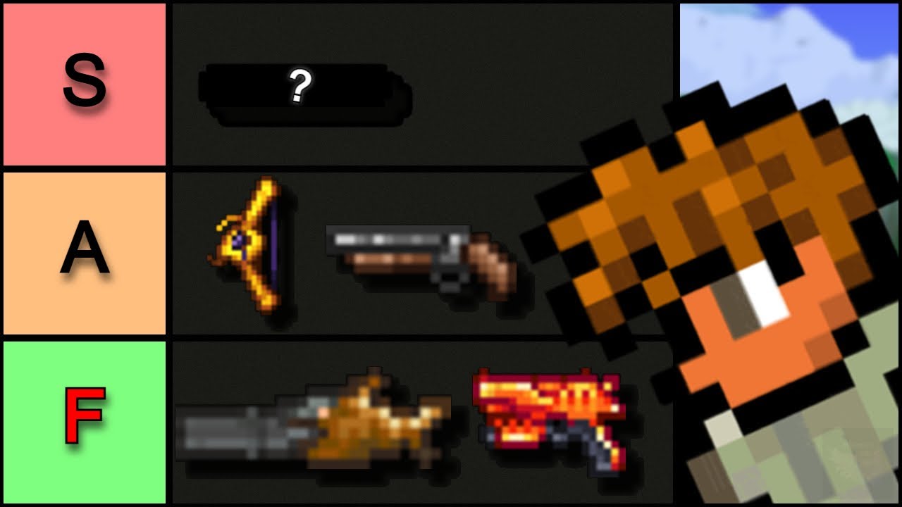 Ranking ALL of Terraria's Pre-Hardmode Ranged Weapons