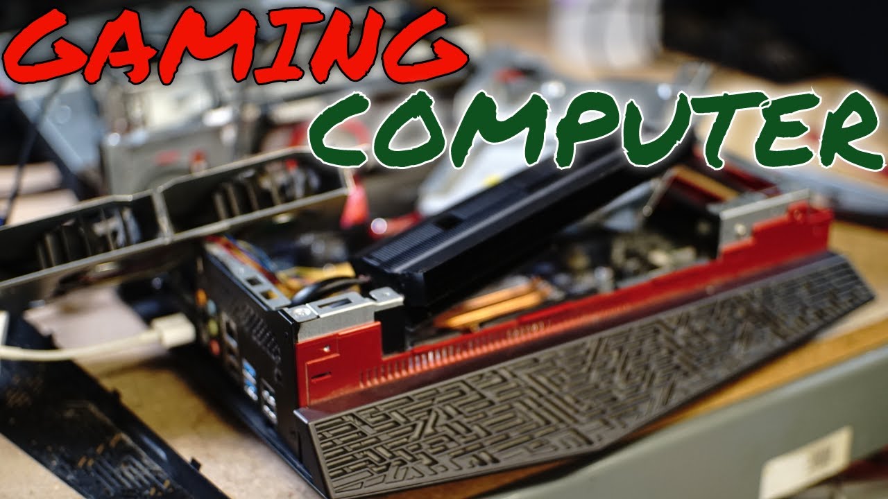 ASUS Republic of Gamers G20AJ Budget Gaming Desktop Build 2020, ASUS ROG PC, E Waste Gaming Computer