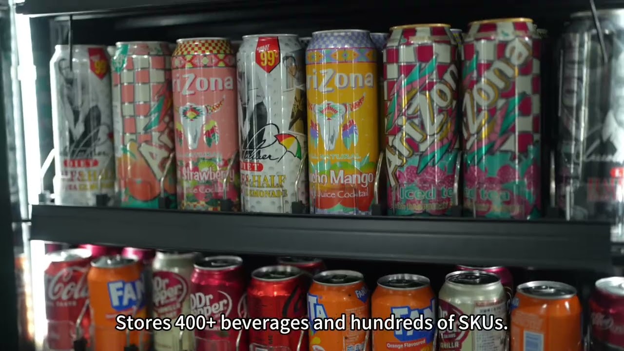 HAHA Max 620 | High-Capacity Smart Vending Machine for Busy Locations