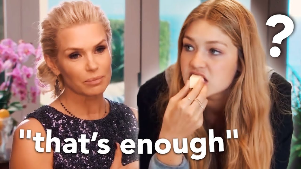 gigi hadid&rsquo;s mom does NOT let her EAT