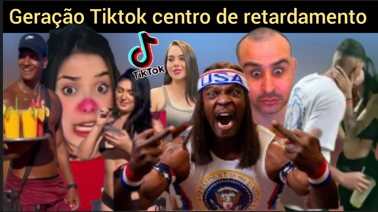 Geração Tiktok a maior concentração de gente retardada do mundo