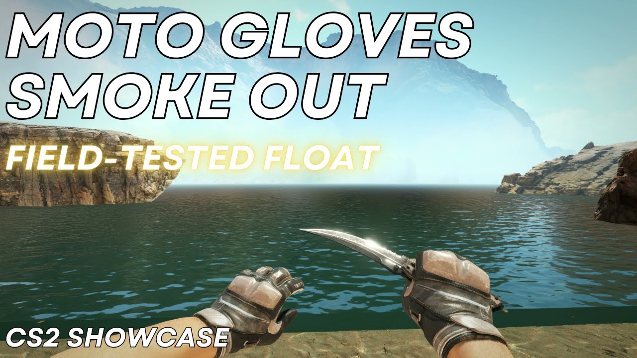 Moto Gloves Smoke Out (Field-Tested) | CS2 Skin Showcase #1307