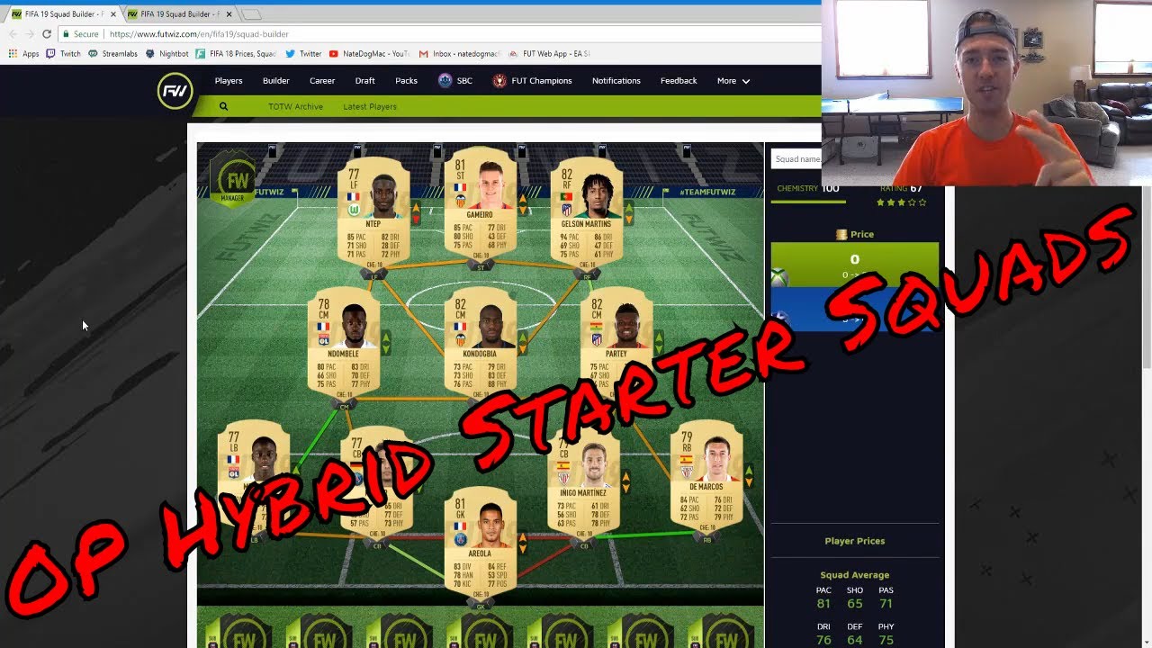 OP Starter Squads FIFA 19 Ep. #2 Hybrid Squads