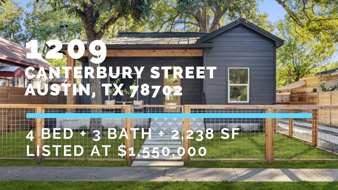 New on Market in Downtown East Austin - 1209 Canterbury Street || Chris Anderson, Austin Realtor