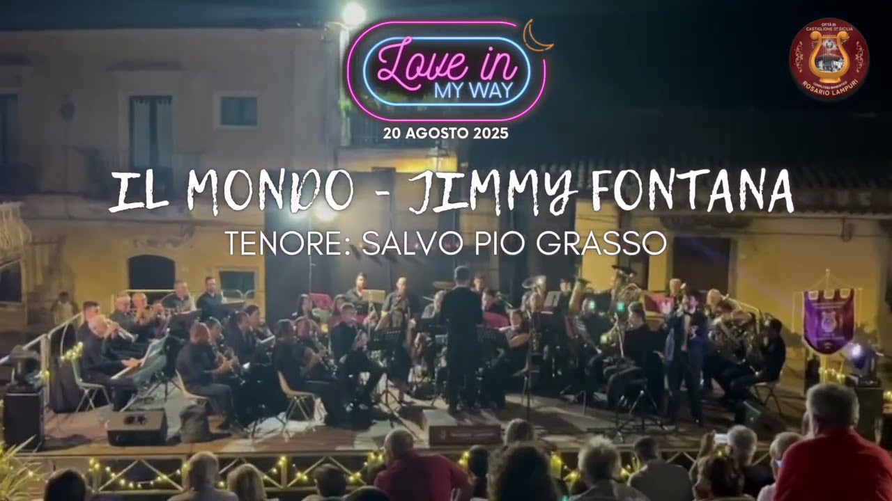 Il Mondo (Jimmy Fontana) - Tenore: Salvo Pio Grasso - Ass 