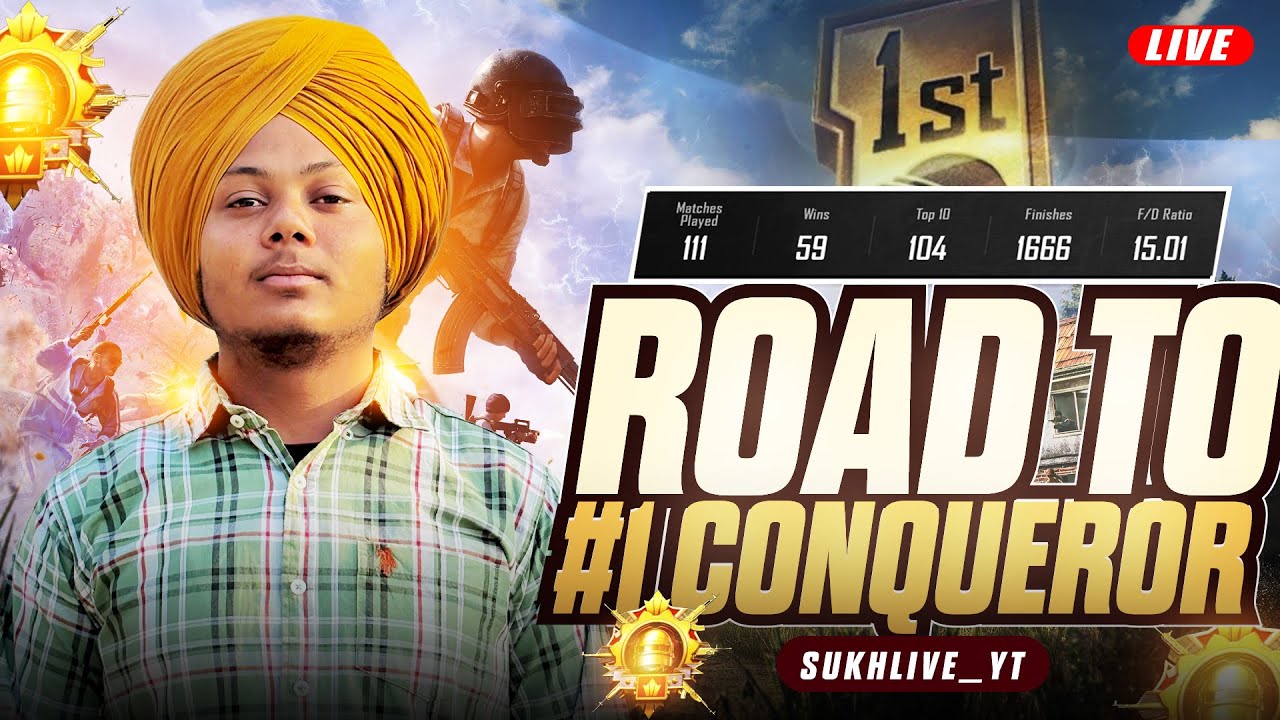 HAPPY HOLI DOSTO 🔥ROAD TO 500K BGMI WITH SUKHLIVE #bgmi