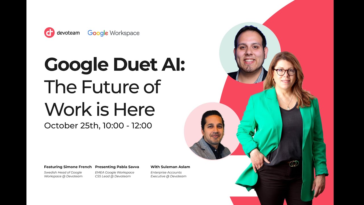 Introducing Duet AI for Google Workspace