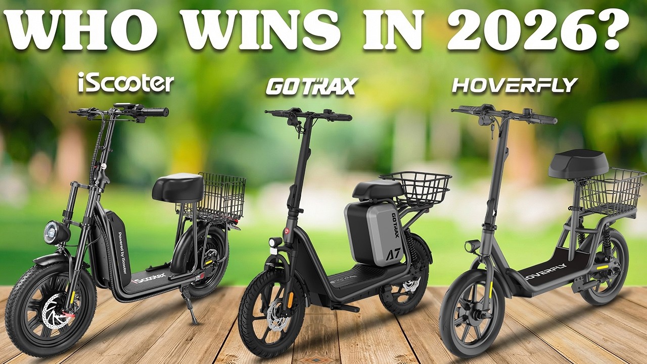 Топ-10 лучших электросамокатов с сиденьями 2026 года
