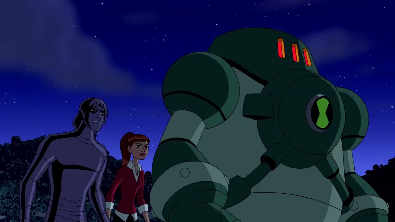Nrg vs Garbage Monster , Ben 10 Ultimate Alien Episode 41
