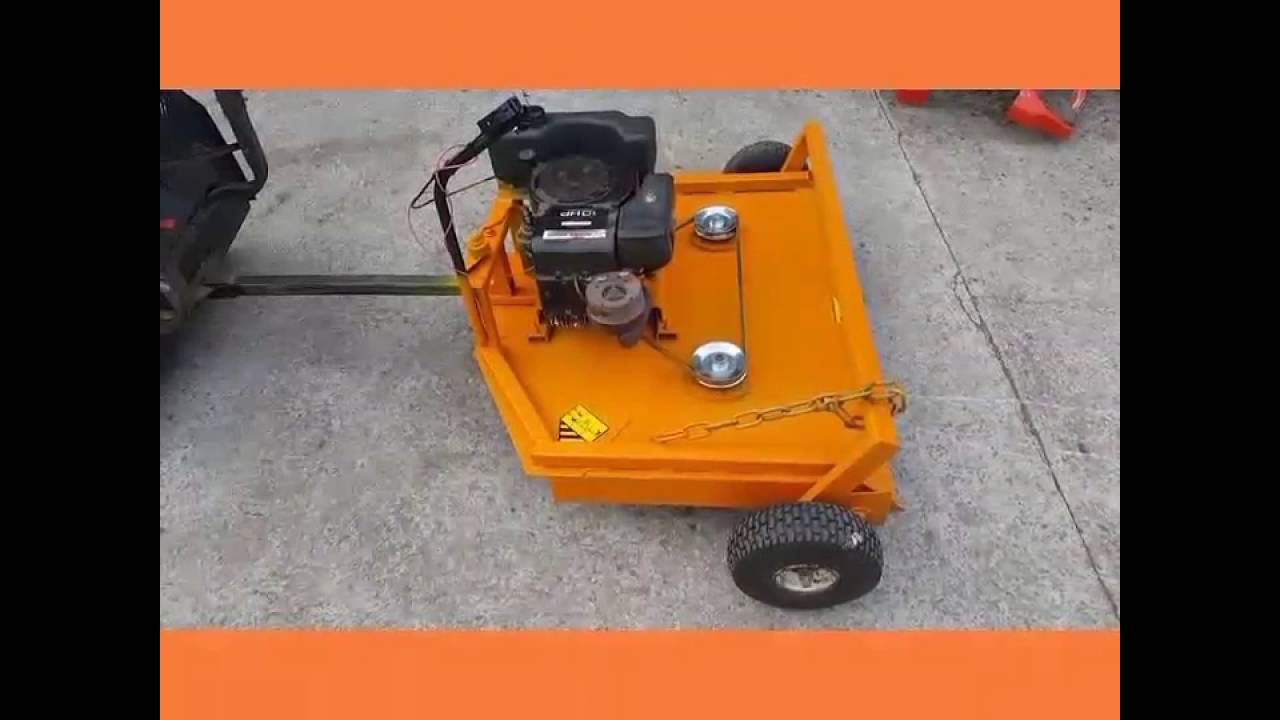 Homemade Paddock  topper  made from old  ride on mower