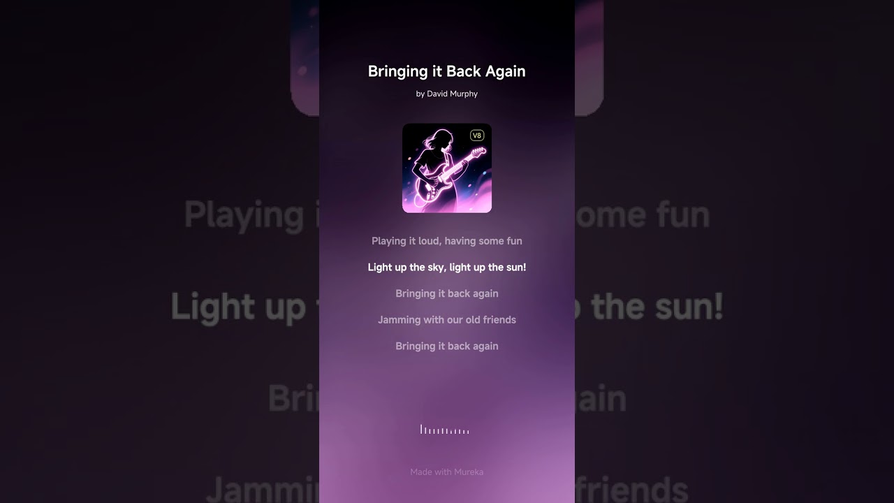 Bringing it Back Again