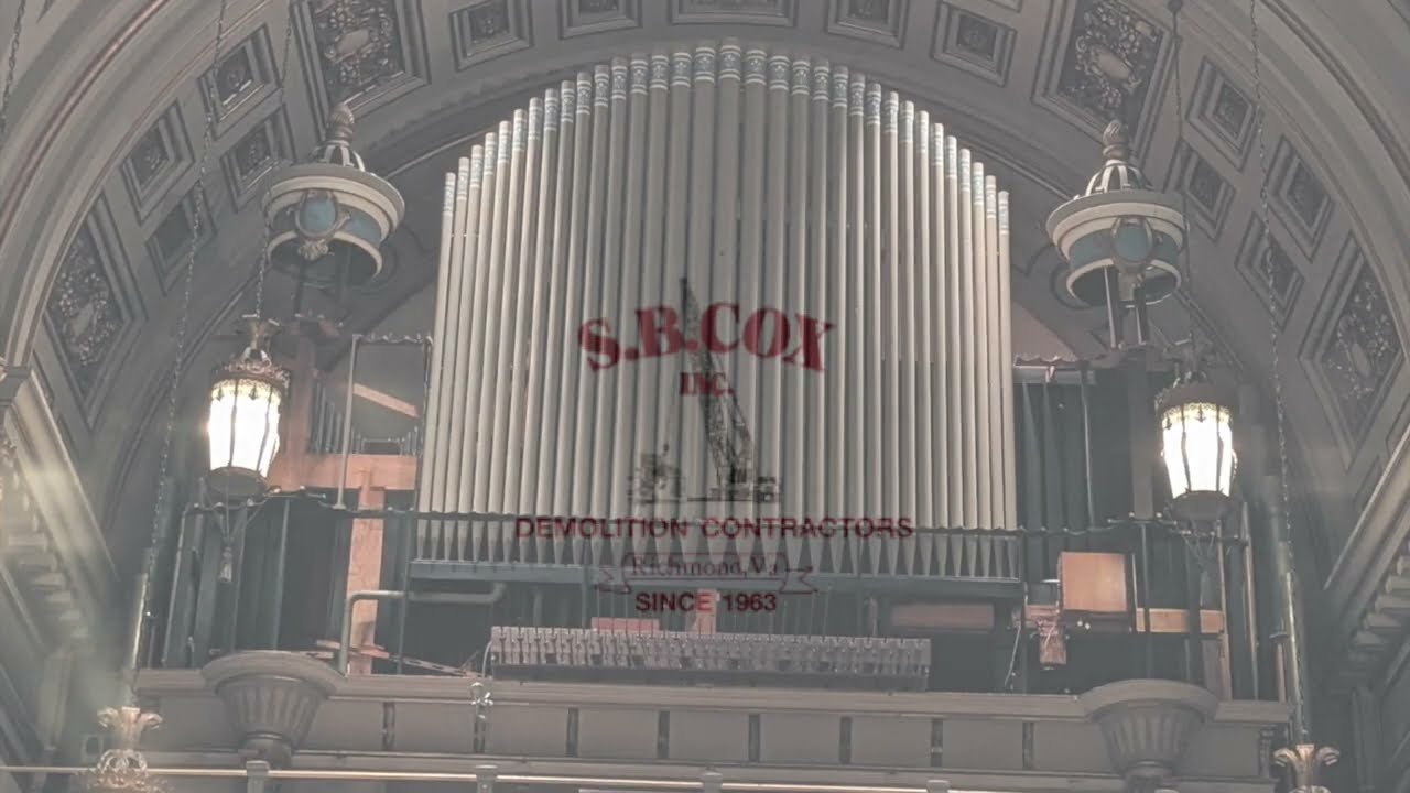 Cathedral Pipe Organ Campaign - Removal and Construction